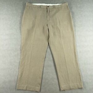 Polo Ralph Lauren Pants Mens 42x30‎ Linen Silk Blend Dress Trousers Preston Fit